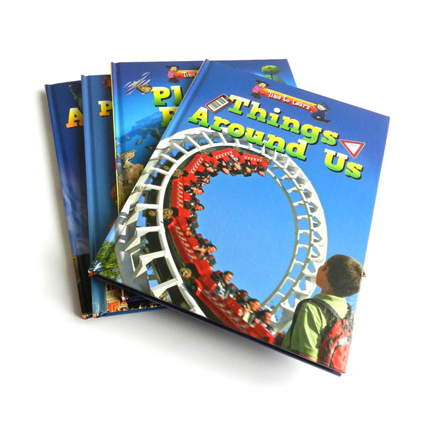 CMYK 4 colori stampa libri per bambini dimensioni logo personalizzate