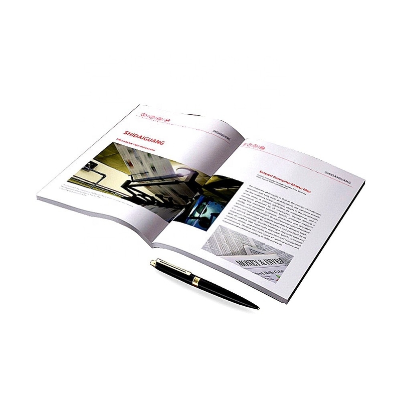 A5 148x210mm Catalogo prodotti Stampa Rilegatura cucita a sella
