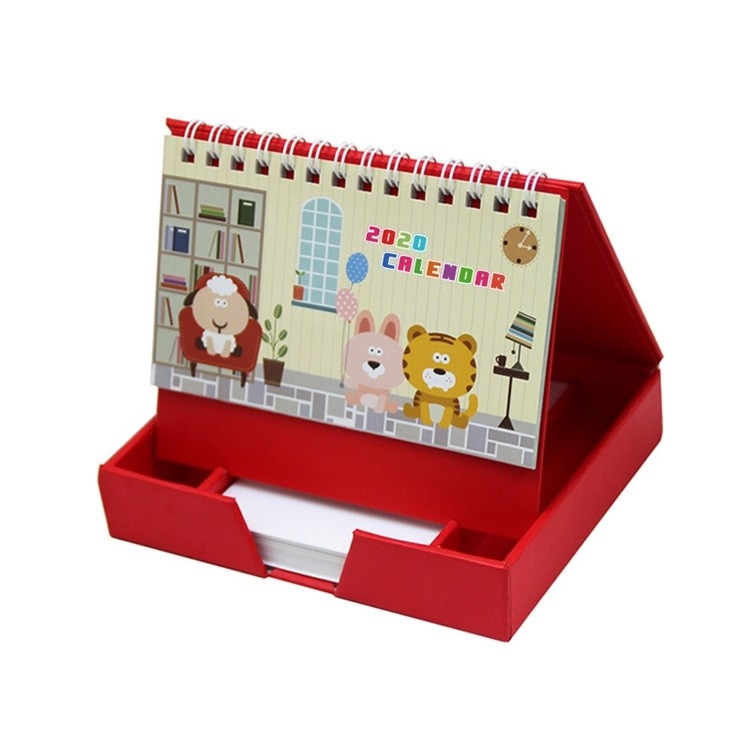 Calendario da tavolo A4 A5 stampabile a colori su entrambi i lati con cartone bianco da 250 g