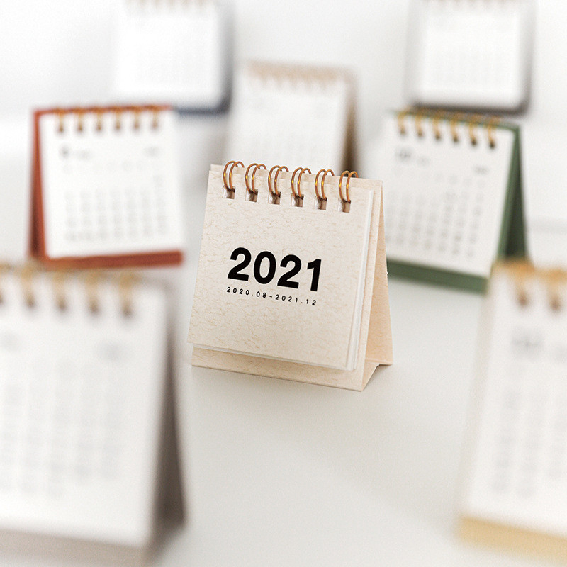 Calendario da tavolo A4 A5 stampabile a colori su entrambi i lati con cartone bianco da 250 g