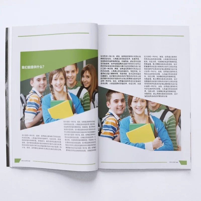 Servizi di stampa del catalogo della laminazione del film di stampa del libro da colorare di A5 A6
