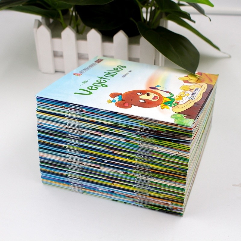Servizi di stampa di libri di testo a colori CMYK Stampa di opuscoli A4 Rilegatura con colla