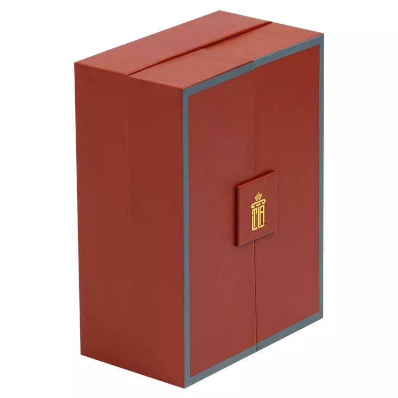 Scatola regalo di profumo di cartone con scatole stampate a colori 4C rettangolo