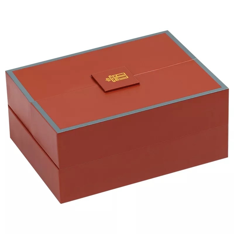 Scatola regalo di profumo di cartone con scatole stampate a colori 4C rettangolo