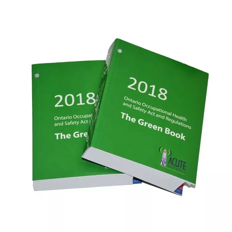 Stampa di libri a colori con copertina morbida spessa 4c + 4c Cmyk formato personalizzato
