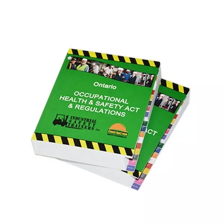 Stampa di libri a colori con copertina morbida spessa 4c + 4c Cmyk formato personalizzato