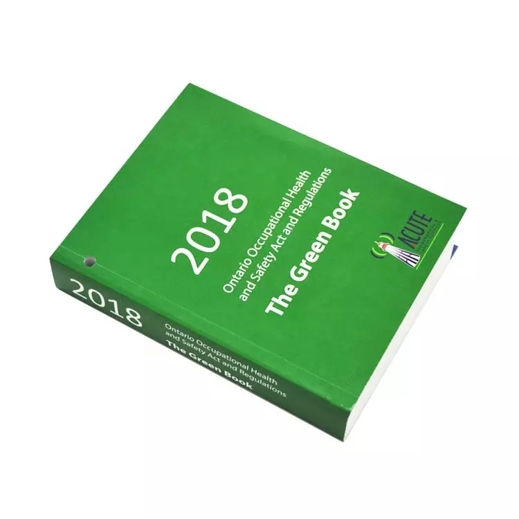 Stampa di libri a colori con copertina morbida spessa 4c + 4c Cmyk formato personalizzato