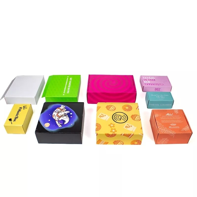 Spedizione E Commerce Scatole di cartone Cmyk 4 Colour Offest Printing