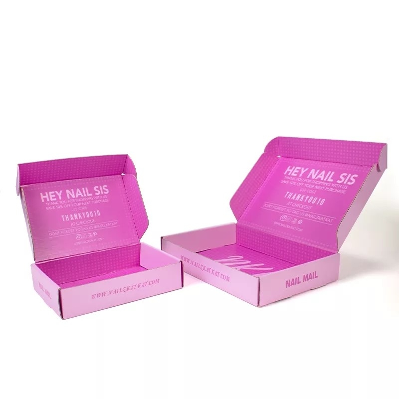 Spedizione E Commerce Scatole di cartone Cmyk 4 Colour Offest Printing