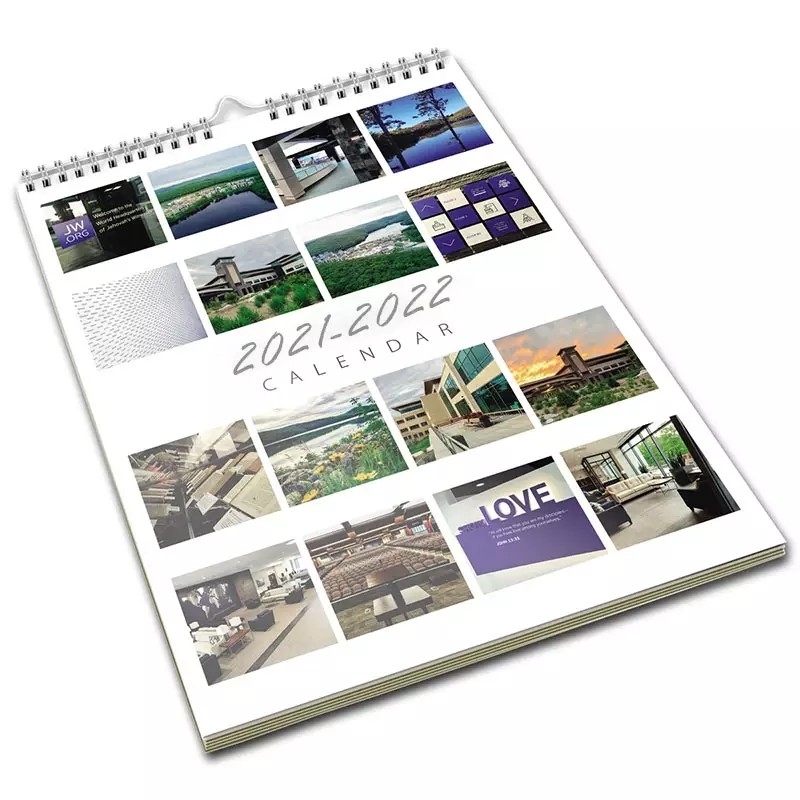 Calendario murale su ordinazione 2023 di stampa di coloritura A5 142x210mm promozionale